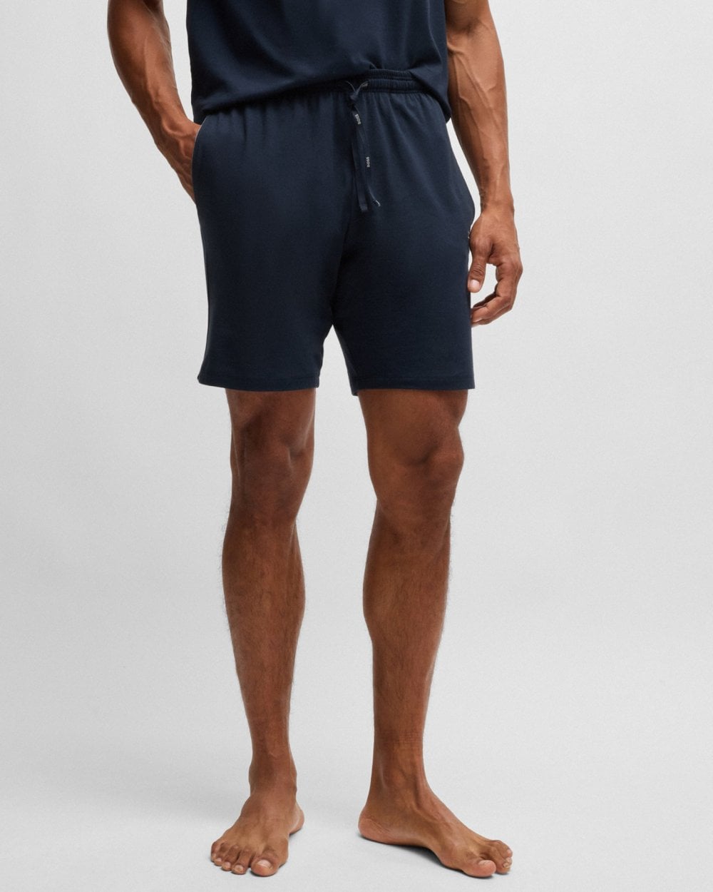 BOSS Orange Mix&Match Mens Loungewear Shorts NOS - Dark Blue 403 - CHO - Designer Mens Loungewear