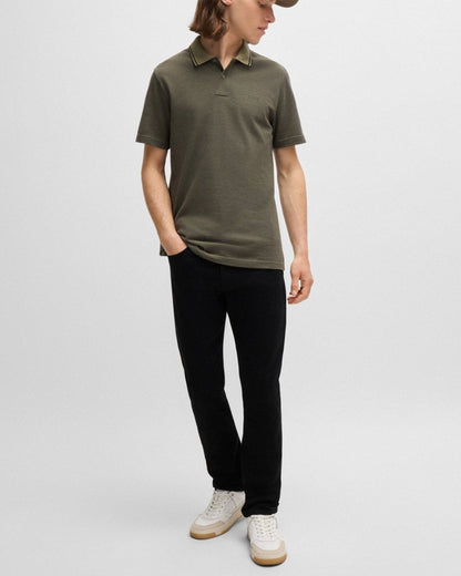 BOSS Orange BOSS Orange DELAWARE BO Mens Slim Fit Comfort-Stretch Black Jeans NOS