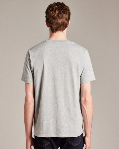 PS Paul Smith Mens Regular Fit Short Sleeve Zebra Logo T-Shirt - 72 Grey Melange