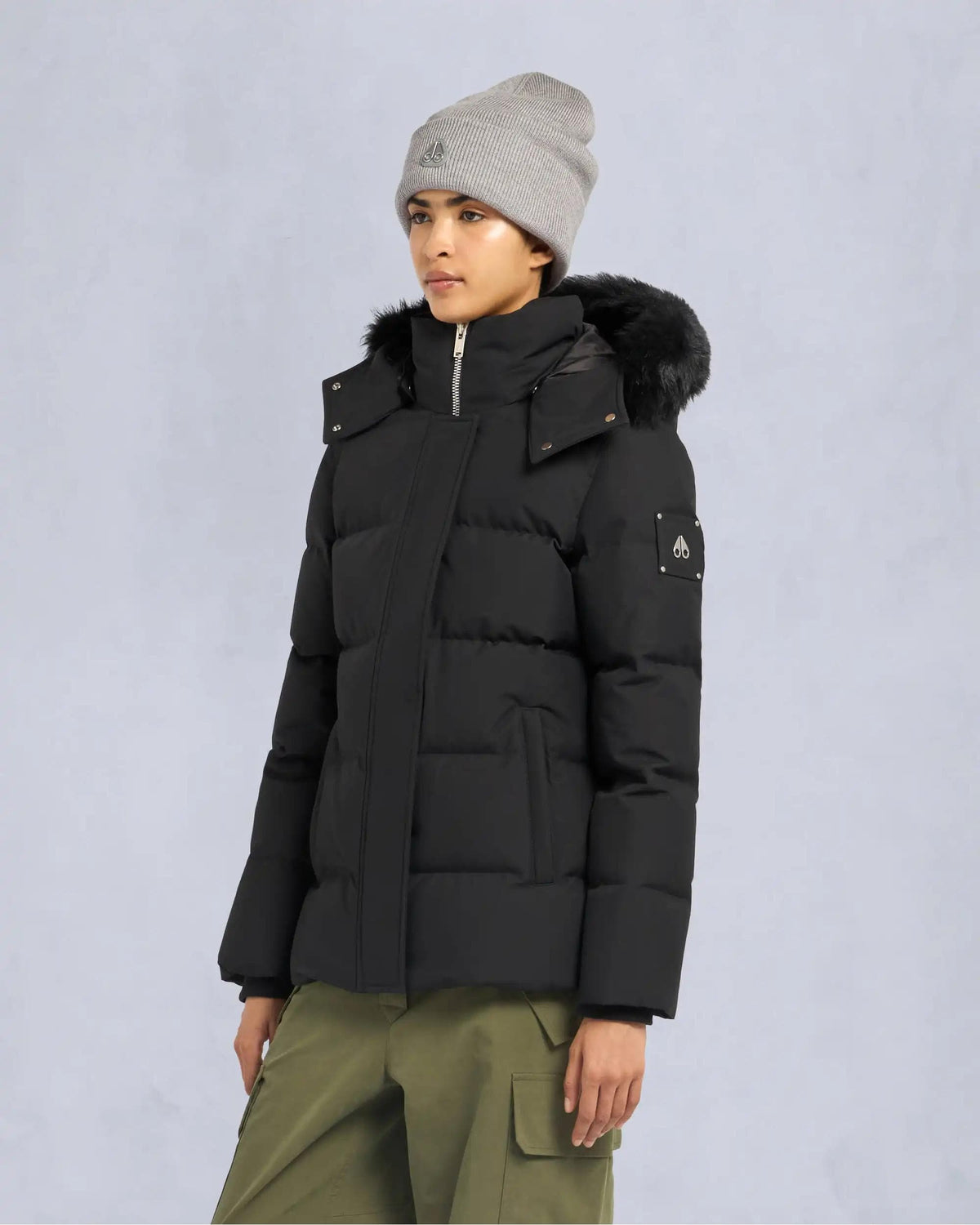 Cloud 3Q Shearling Down Jacket