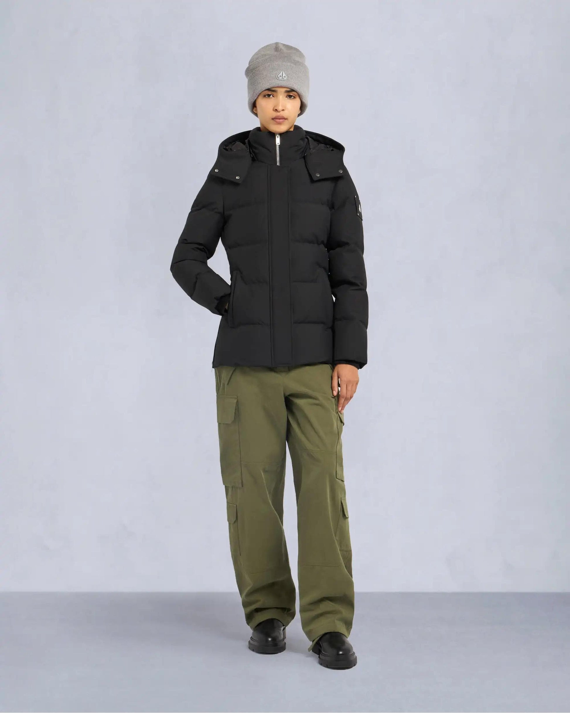 Moose Knuckles Cloud 3Q Shearling Womens Down Jacket