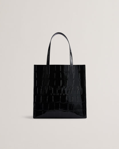 Ted Baker Croccon Womens Imitation Croc Large Icon Bag