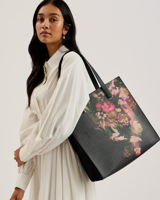 Ted Baker SALIINE Womens Printed Floral Large Icon Bag
