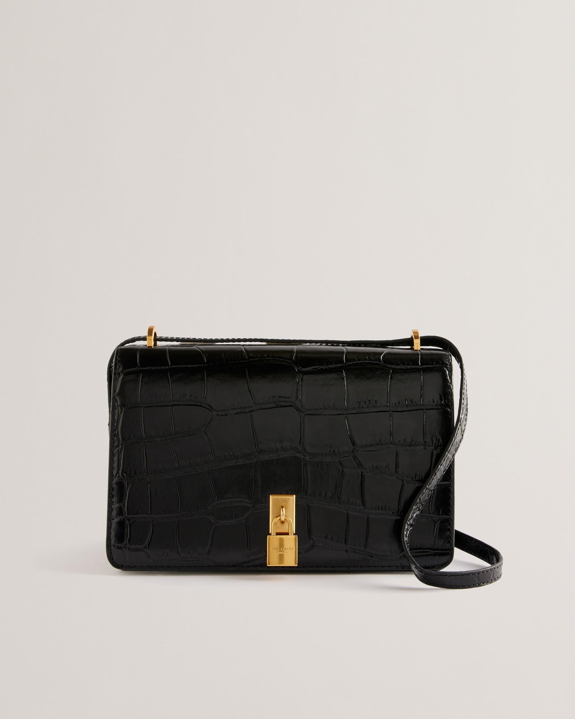 Ted Baker LATYMER Womens Padlock Large Crossbody Bag
