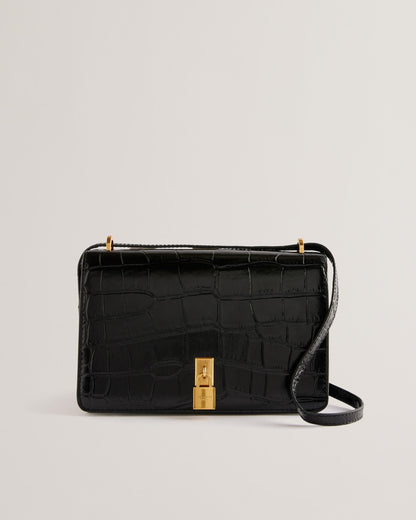 Ted Baker LATYMER Womens Padlock Large Crossbody Bag