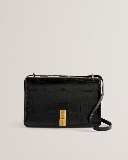 Ted Baker LATYMER Womens Padlock Large Crossbody Bag