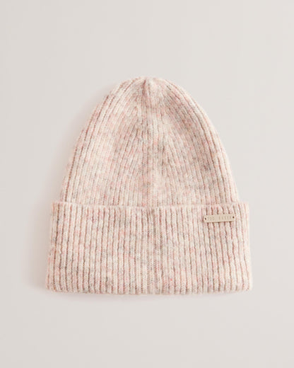 Ted Baker LIDIAAS Womens Knitted Ribbed Beanie Hat