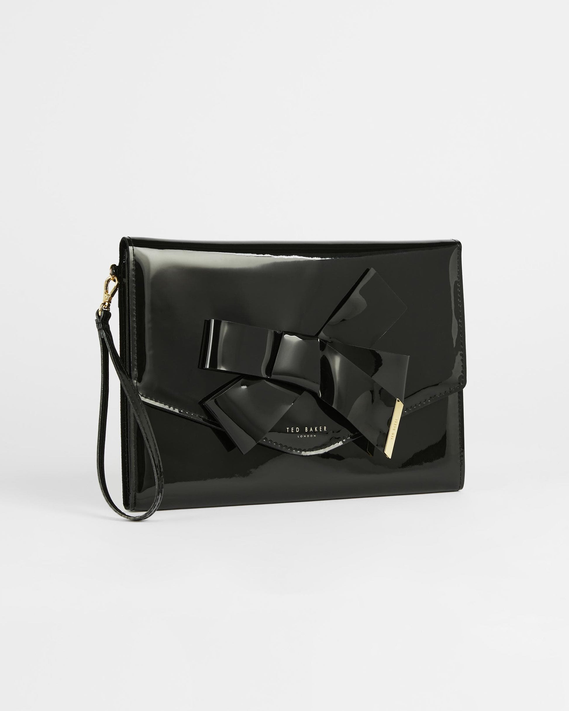 Ted Baker NIKKEY Womens Knot Bow Envelope Pouch