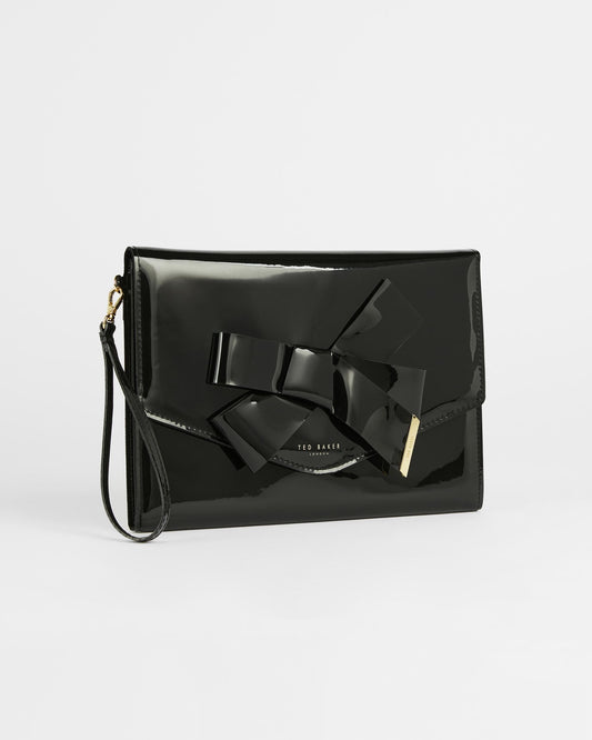 Ted Baker NIKKEY Womens Knot Bow Envelope Pouch
