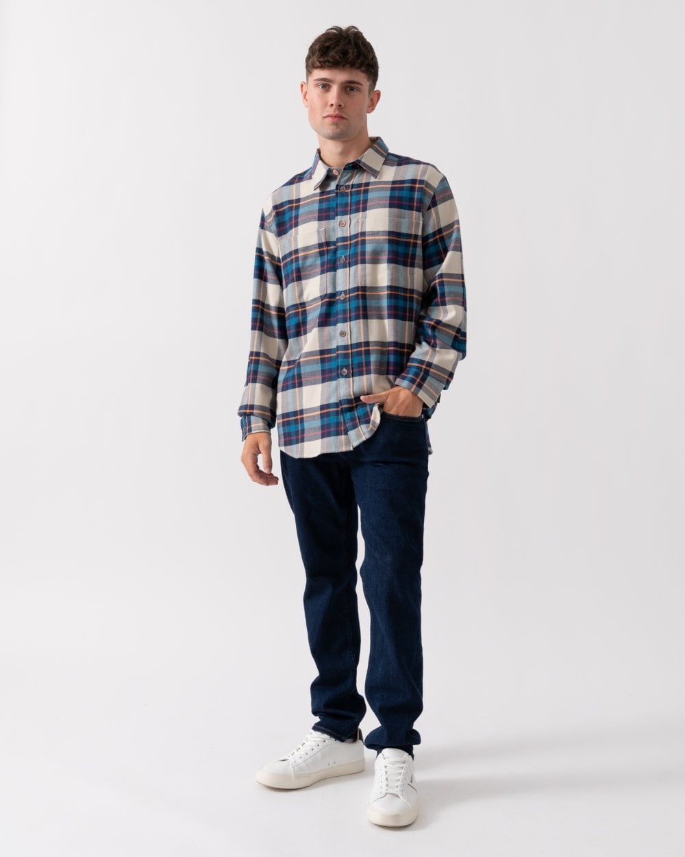 Paul Smith PS Paul Smith Mens Long Sleeve Casual Fit Check Shirt