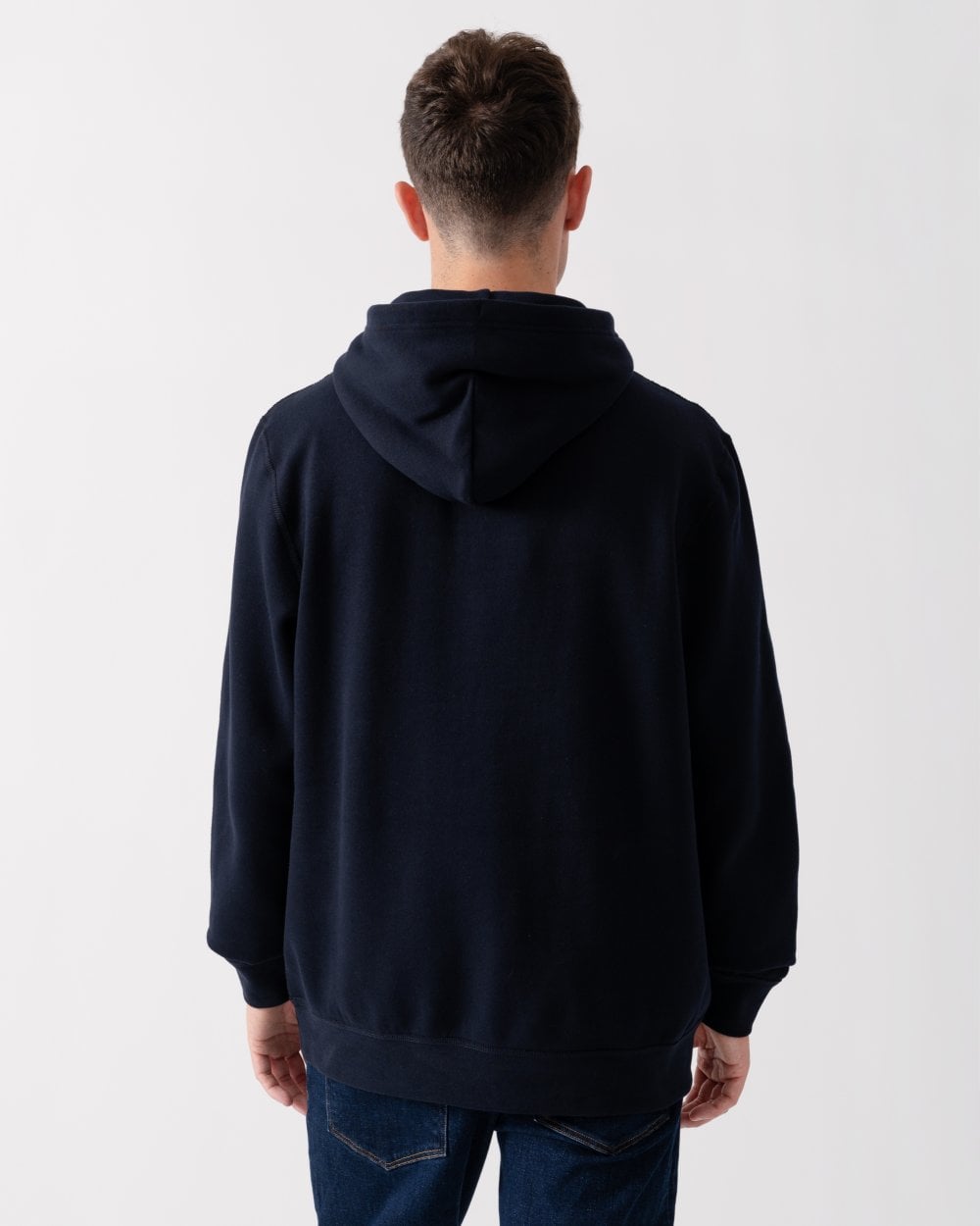 Tommy Hilfiger Essential Fleece Mens Hoodie - Desert Sky