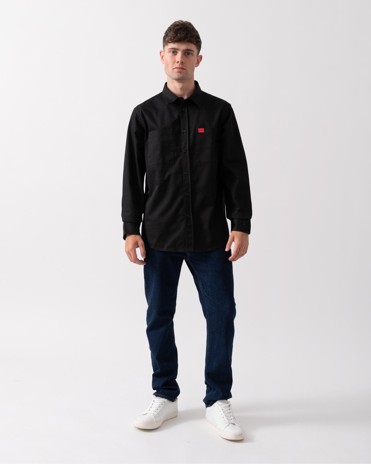HUGO Egrin Mens Shirt - Black 001