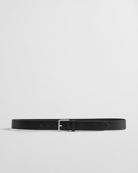 GANT Mens Leather Belt - 5 Black