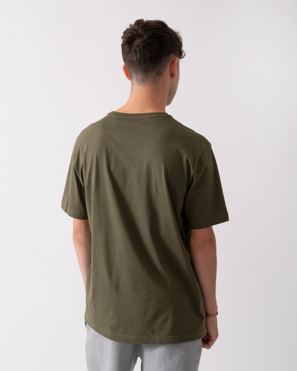 GANT Mens Printed Archive Shield T-Shirt - 301 Juniper Green