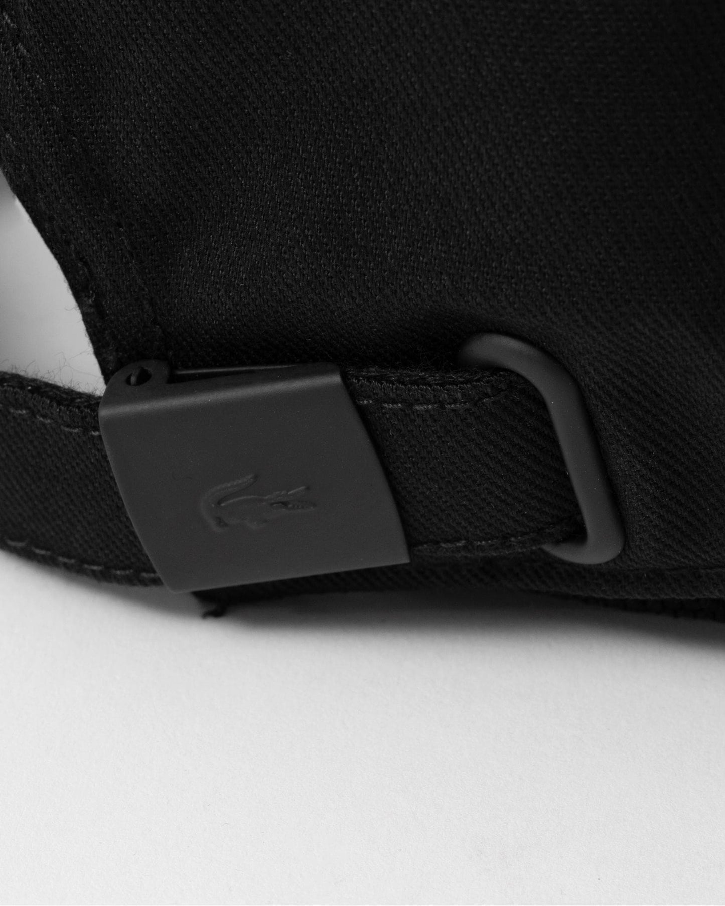 Lacoste Mens Organic Cotton Twill Cap - Black 031