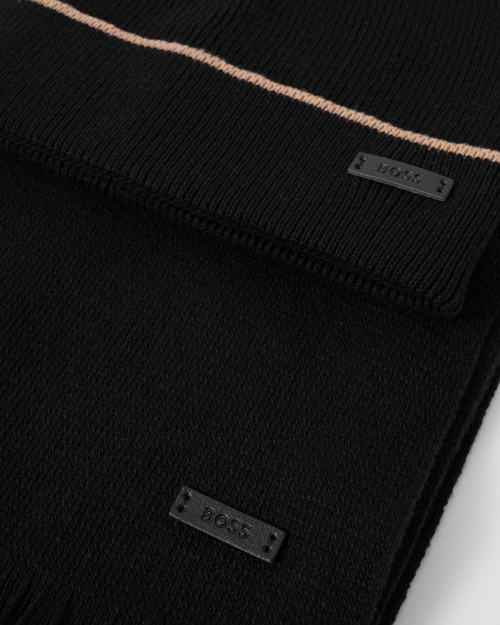 BOSS Orange Enzo Mens Scarf and Beanie Set