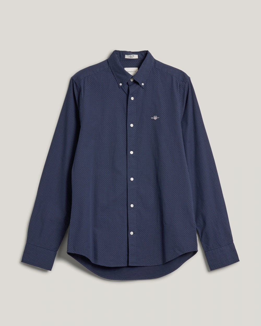 GANT GANT Mens Slim Micro Print Shirt