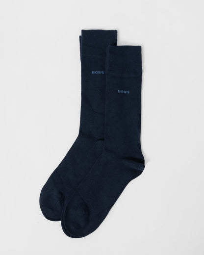 BOSS Orange Mens 2-Pack Regular-Length Bamboo Yarn Socks