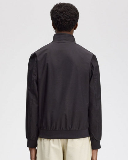 Fred Perry Mens Brentham Jacket - Black 350