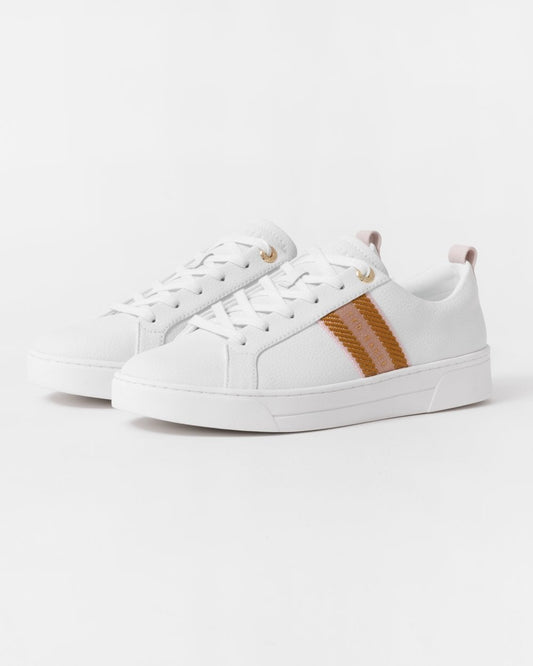 Ted Baker Baily Womens Branded Webbing Cupsole Trainers