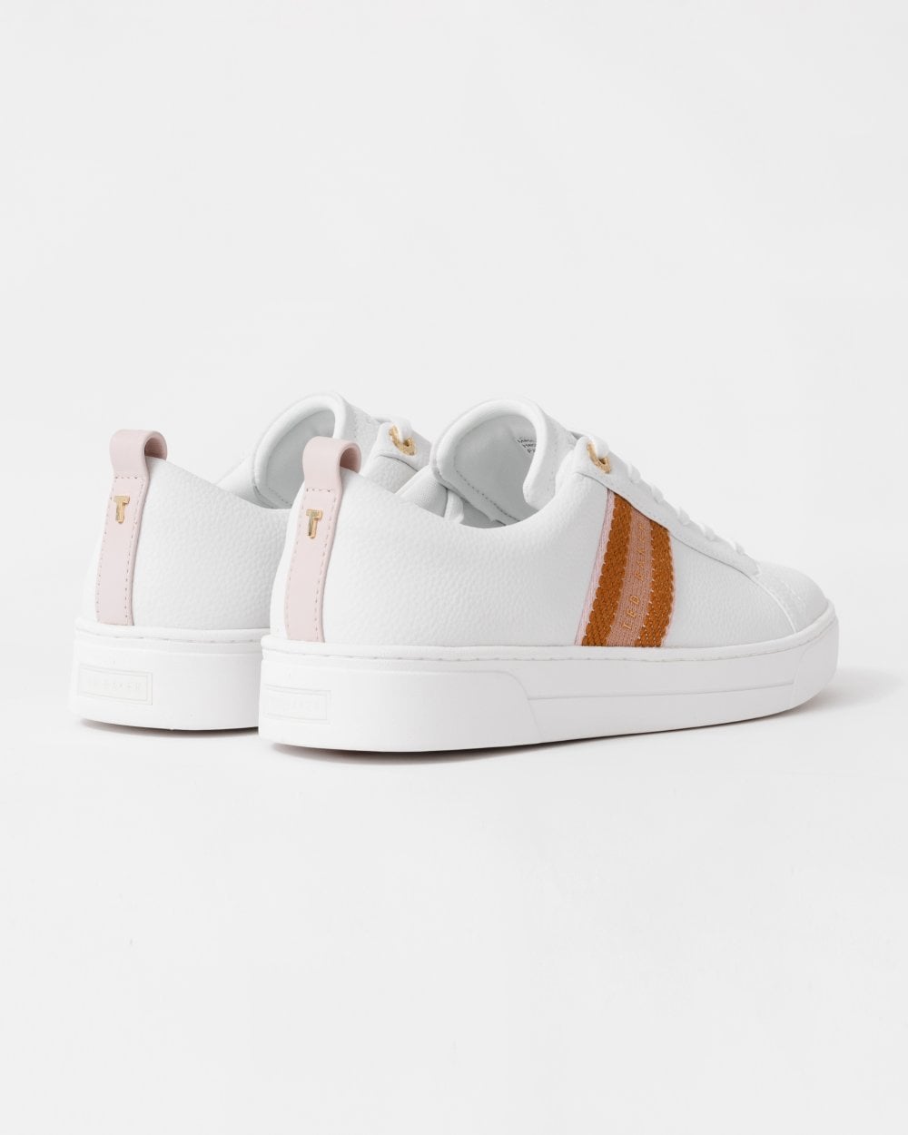 Ted Baker Baily Womens Branded Webbing Cupsole Trainers