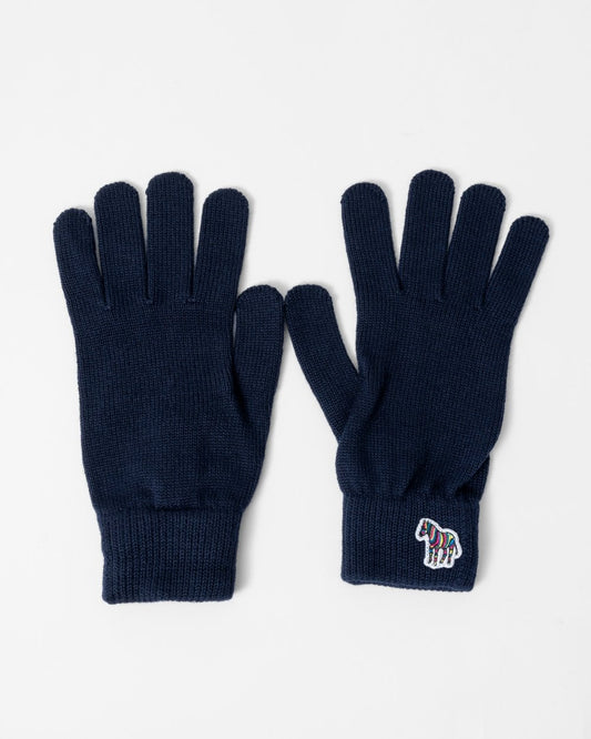 Paul Smith Mens Zebra Logo Gloves