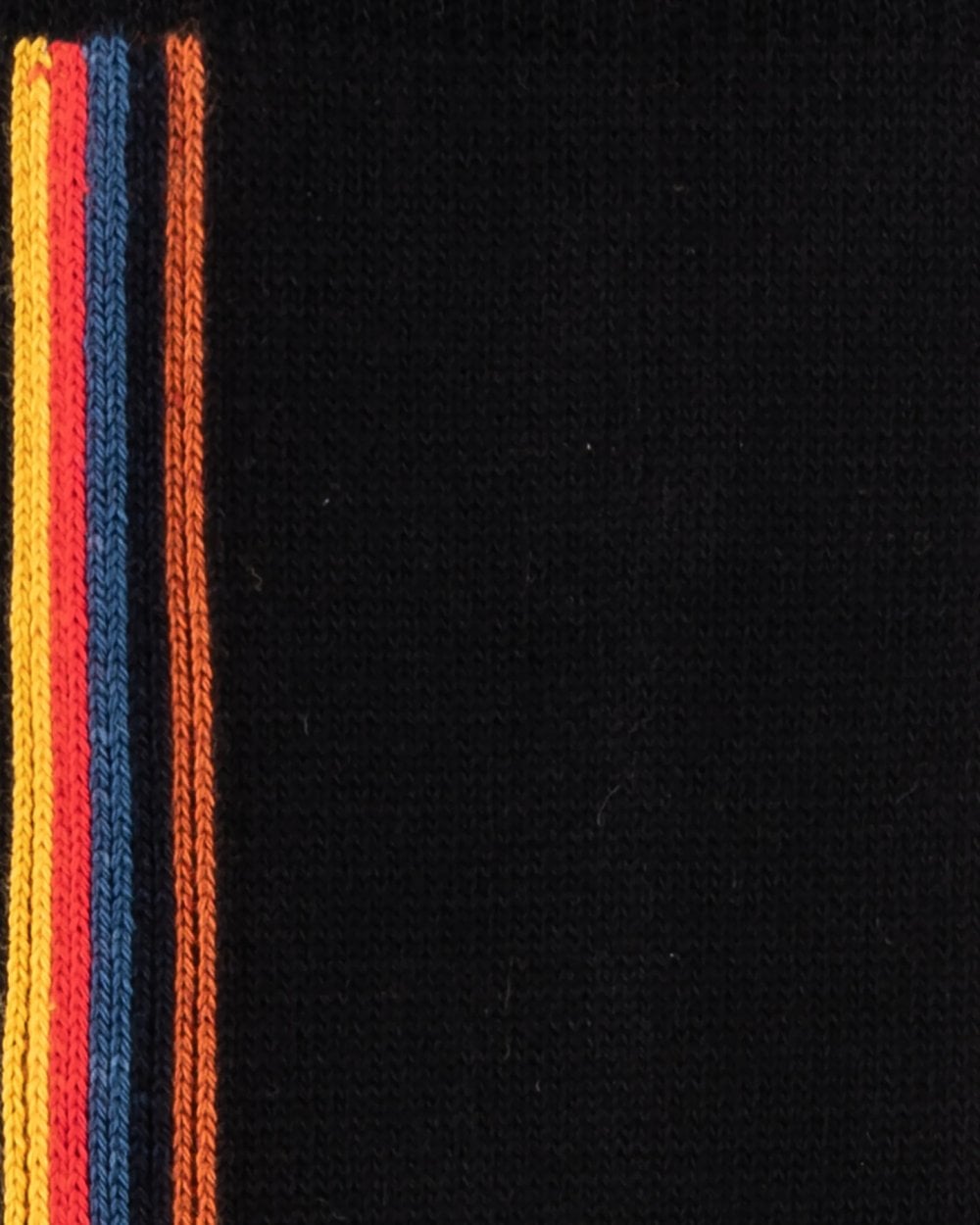Paul Smith Mens Artist Stripe Socks - 79 Black