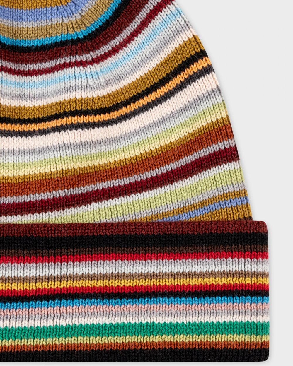 Paul Smith Mens Signature Stripe Beanie Hat