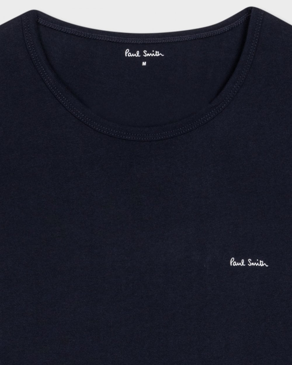 Paul Smith 3 Pack Mens Script Logo T-Shirts - 47 Navy