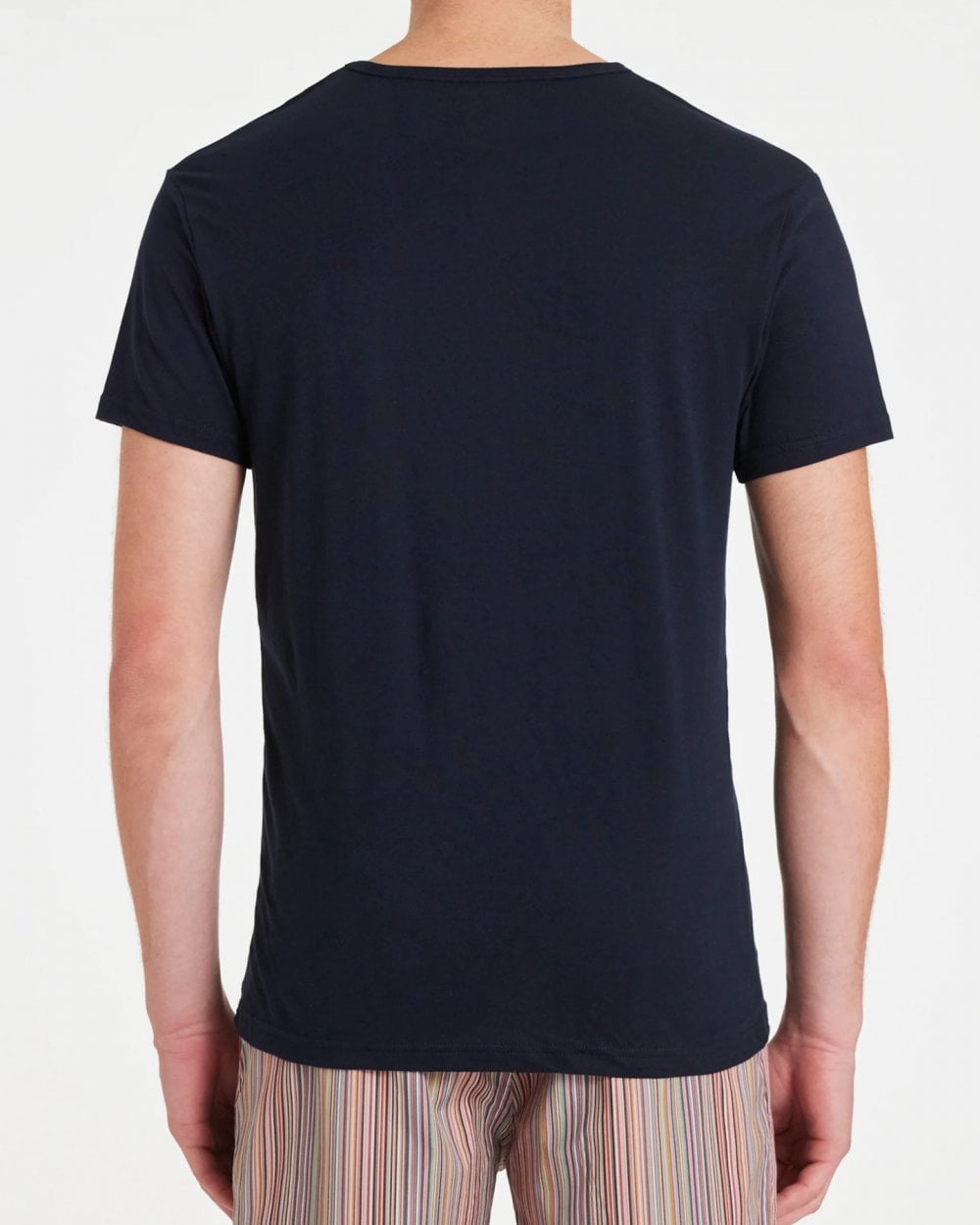 Paul Smith 3 Pack Mens Script Logo T-Shirts - 47 Navy
