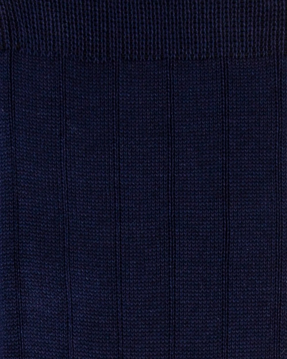 Paul Smith Mens Cotton Blend Ribbed Socks - 47 Navy