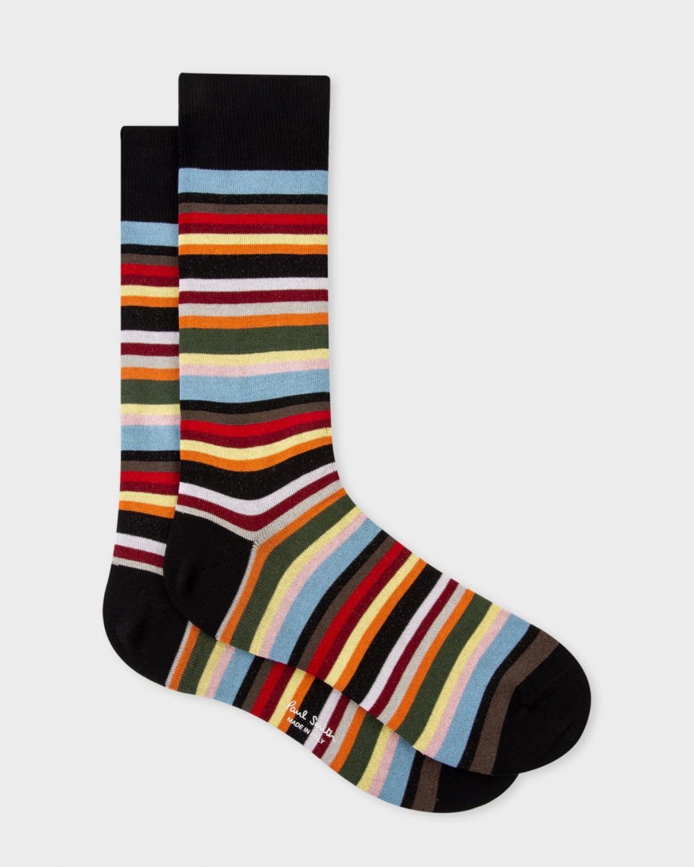 Paul Smith Paul Smith Mens Organic Cotton Signature Stripe Socks