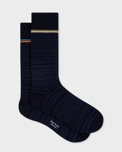 Paul Smith Mens Shadow Stripe Socks