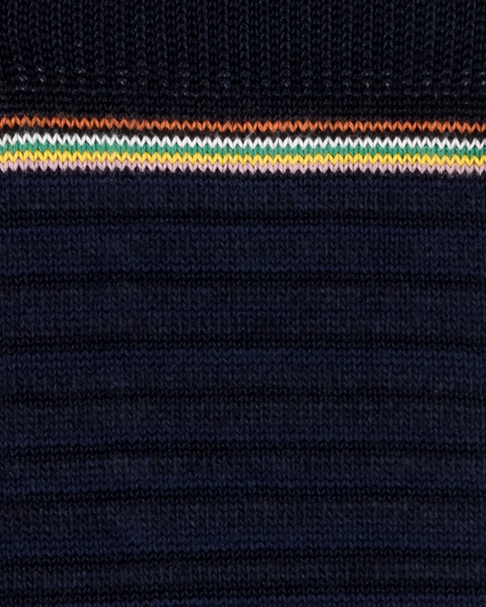 Paul Smith Mens Shadow Stripe Socks - 47 Navy