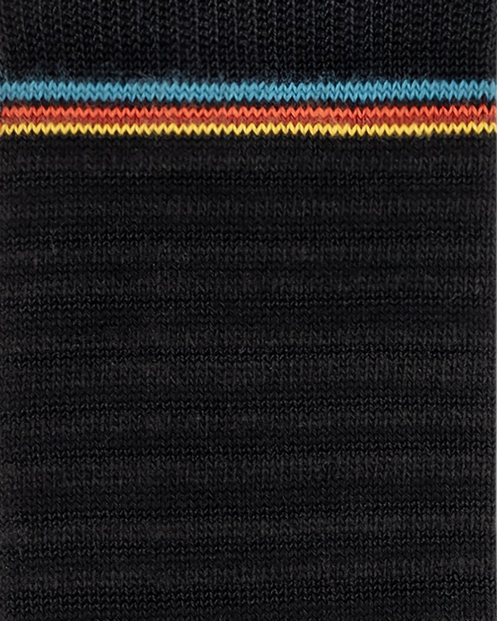Paul Smith Mens Shadow Stripe Socks - 79 Black