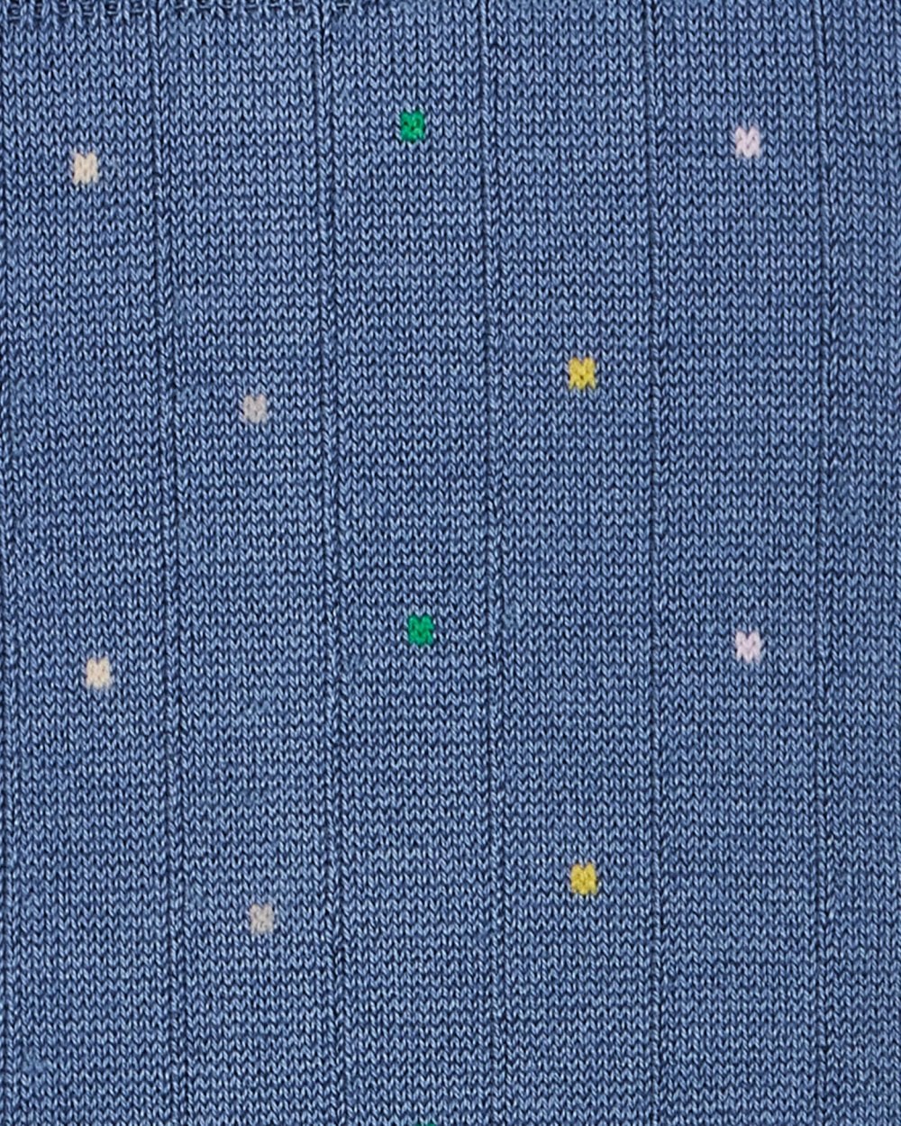 Paul Smith Mens Cotton-Blend Multi Colour Polka Dot Socks - 45 Cobalt Blue