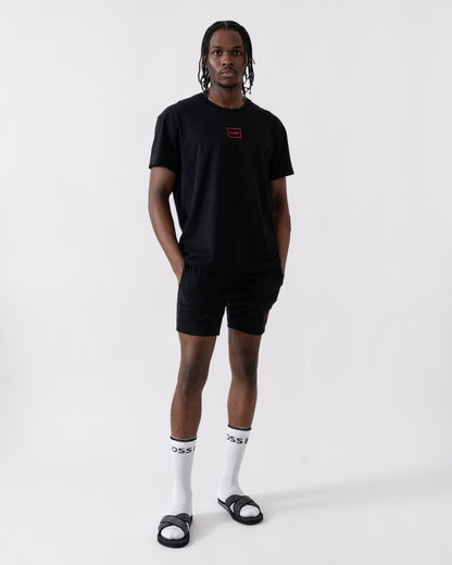 HUGO Laze Mens Loungewear T-Shirt - Black 001