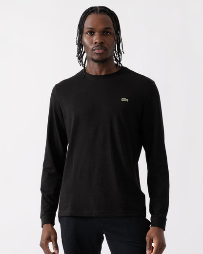 Lacoste Mens Long Sleeve Crew Neck T-Shirt