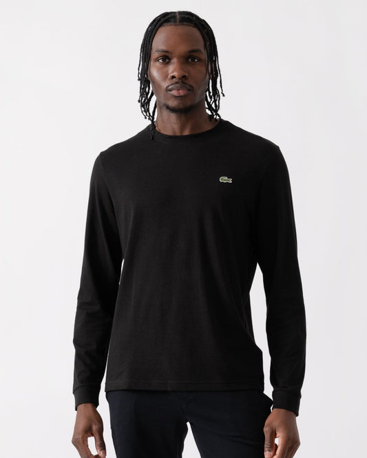 Lacoste Mens Long Sleeve Crew Neck T-Shirt