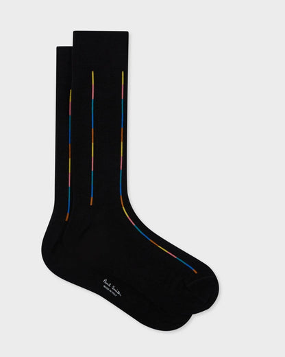 Paul Smith Mens Thin Artist Stripe Socks