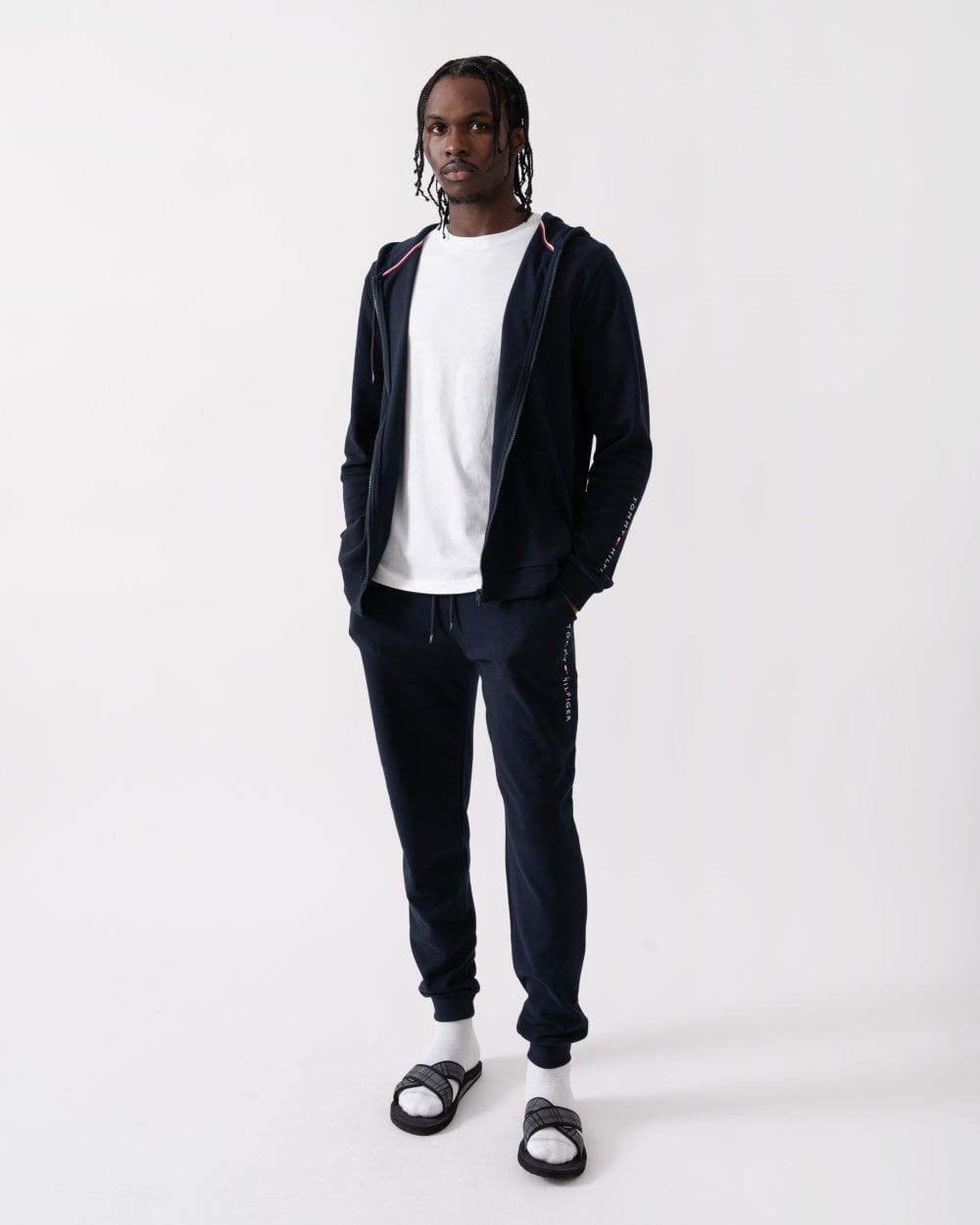 Tommy Hilfiger Tommy Hilfiger Mens Lounge Zip Hoodie