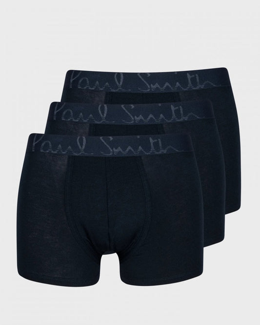 Paul Smith 3-Pack Mens Comfort Boxer Briefs - 47 Navy