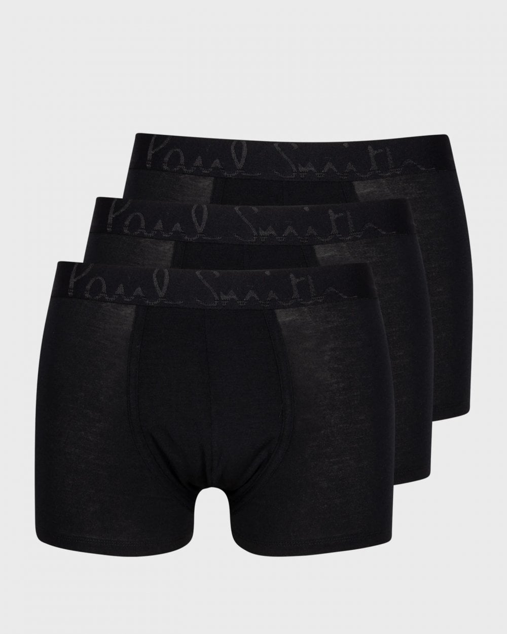Paul Smith 3-Pack Mens Comfort Boxer Briefs - 79 Black