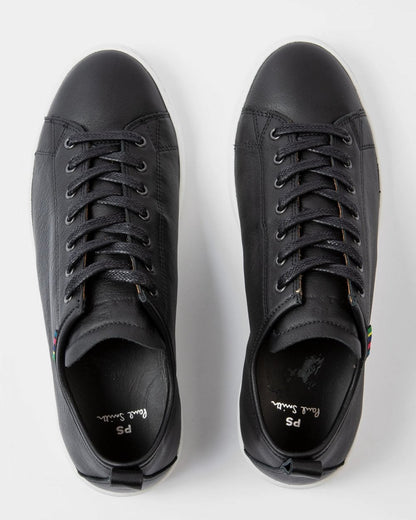 Paul Smith Miyata Mens Calf Leather Trainers - 79 Black/White
