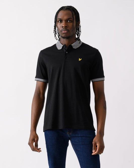 Lyle & Scott Lyle & Scott Branded Mens Tipped Polo Shirt