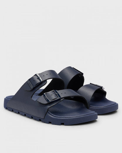 BOSS Orange Surfley Mens Twin-Strap Sandals - Dark Blue 405