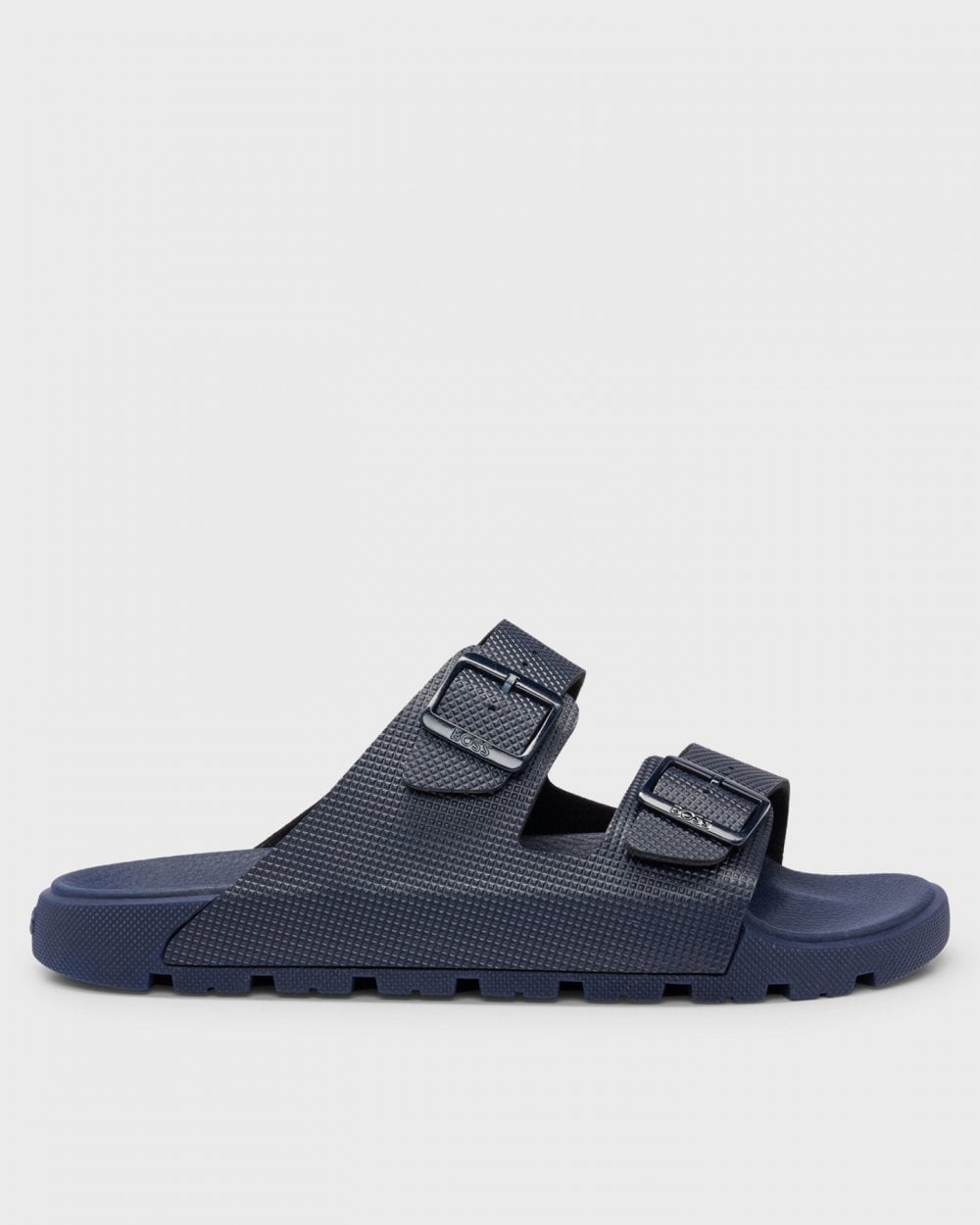 BOSS Orange Surfley Mens Twin-Strap Sandals - Dark Blue 405