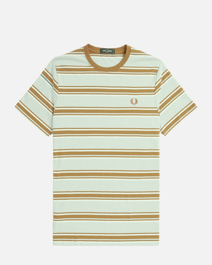 Fred Perry Mens Stripe Design T-Shirt