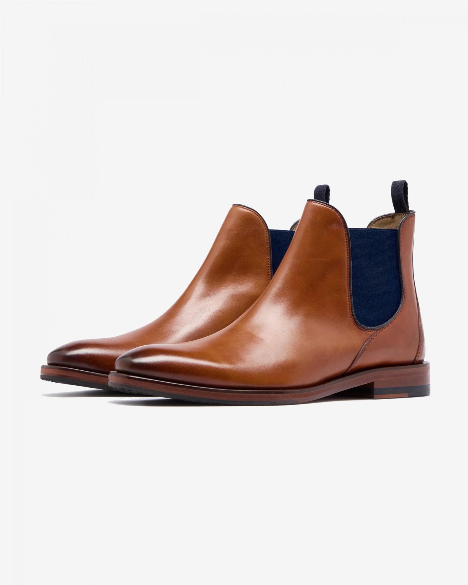 Oliver Sweeney Andante Leather Mens Chelsea Boots - Tan - CHO - Designer Mens Boots
