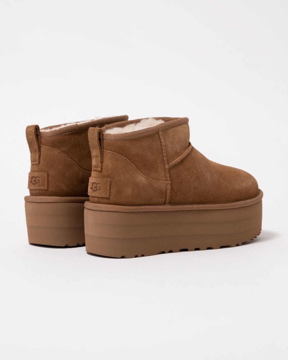UGG Classic Ultra Mini Womens Platform Boot - Chestnut